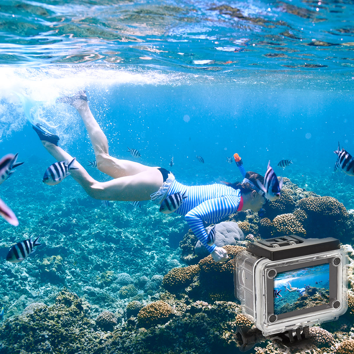 4K Ultra HD Action Pro Camera โ Waterproof Sports Cam with Wi-Fi & Remote Control