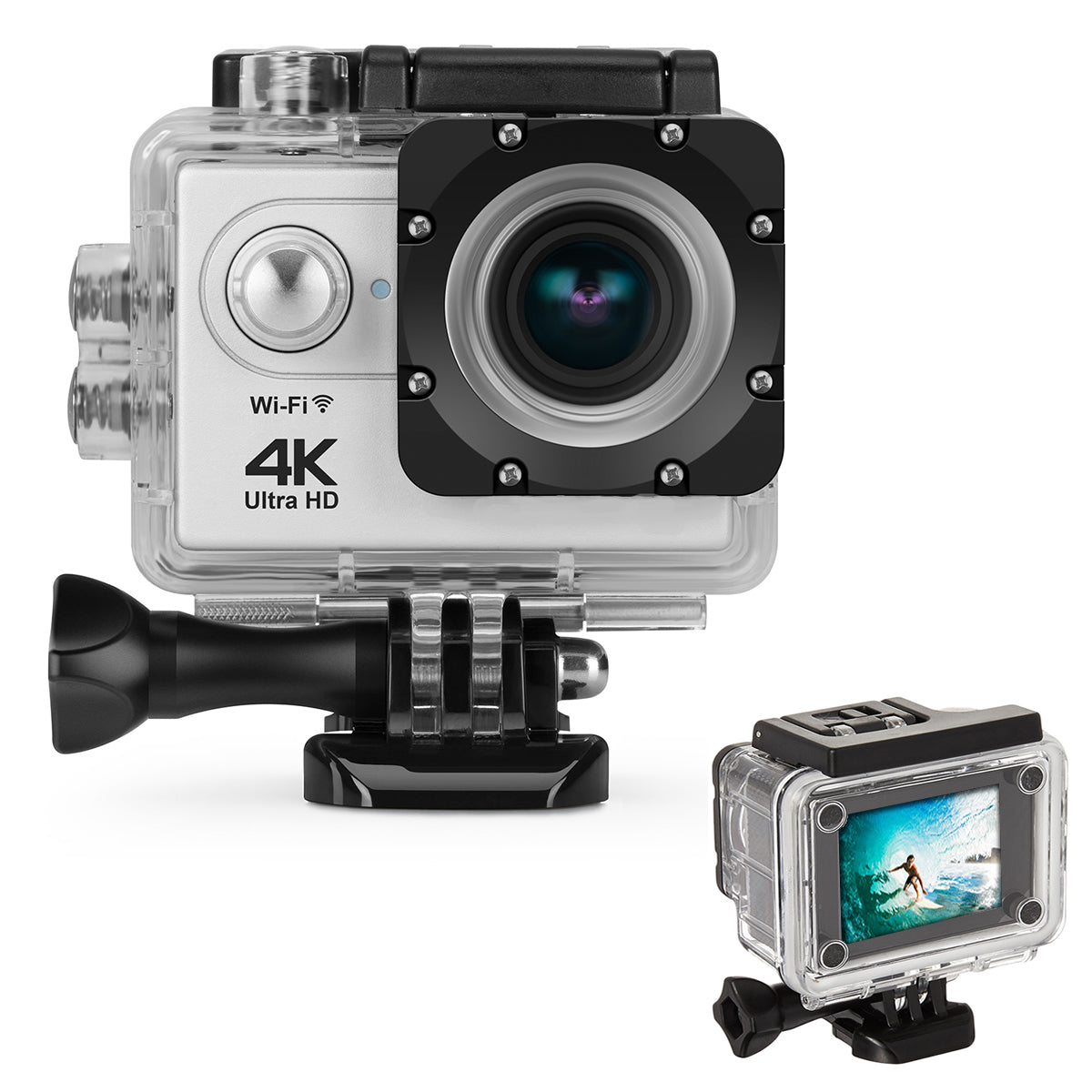 4K Ultra HD Action Pro Camera โ Waterproof Sports Cam with Wi-Fi & Remote Control