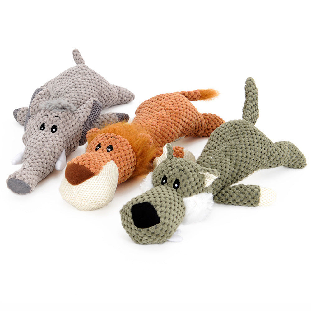 Dog Vocal Toys Interactive Plush Toys Spot Wholesale Puppy Puppy Molars Toys Pet Supplies
