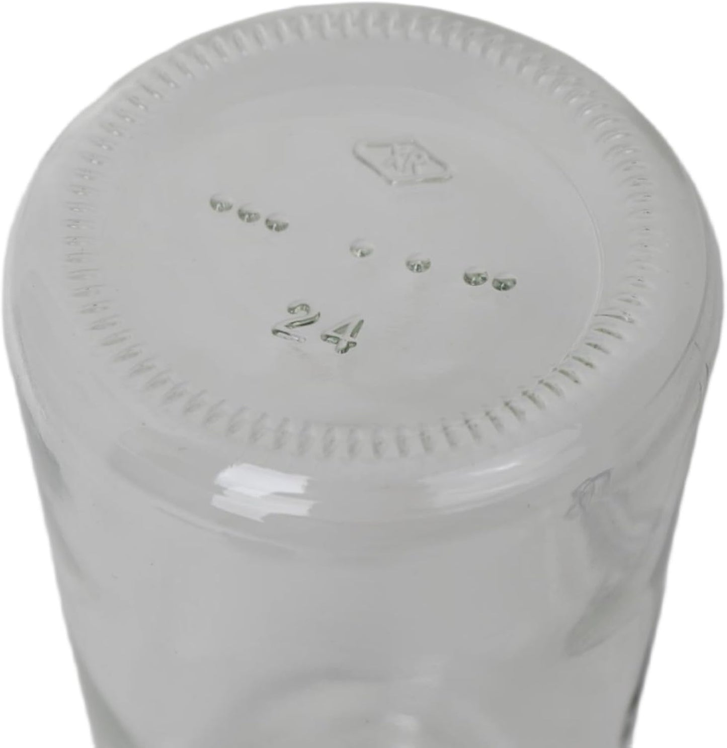 TECKIDO Glass Oil Dispenser Bottle with Flip Cap, Clear with Black Green Beige Lids, Modern Style, Kitchen Condiment Storage 470 ML