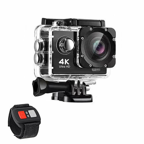 4K Ultra HD Action Pro Camera – Waterproof Sports Cam with Wi-Fi & Remote Control