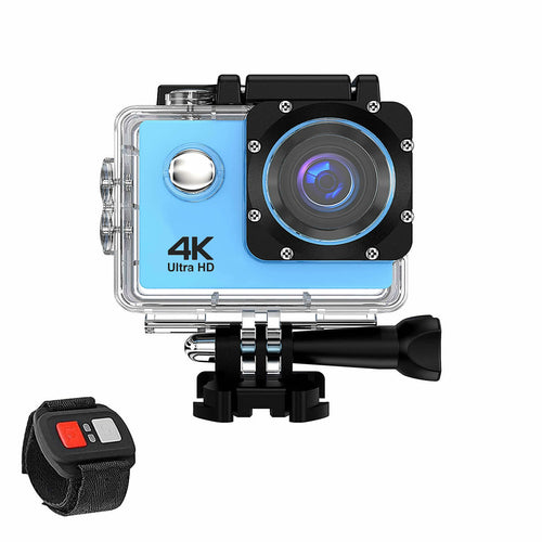 4K Ultra HD Action Pro Camera – Waterproof Sports Cam with Wi-Fi & Remote Control