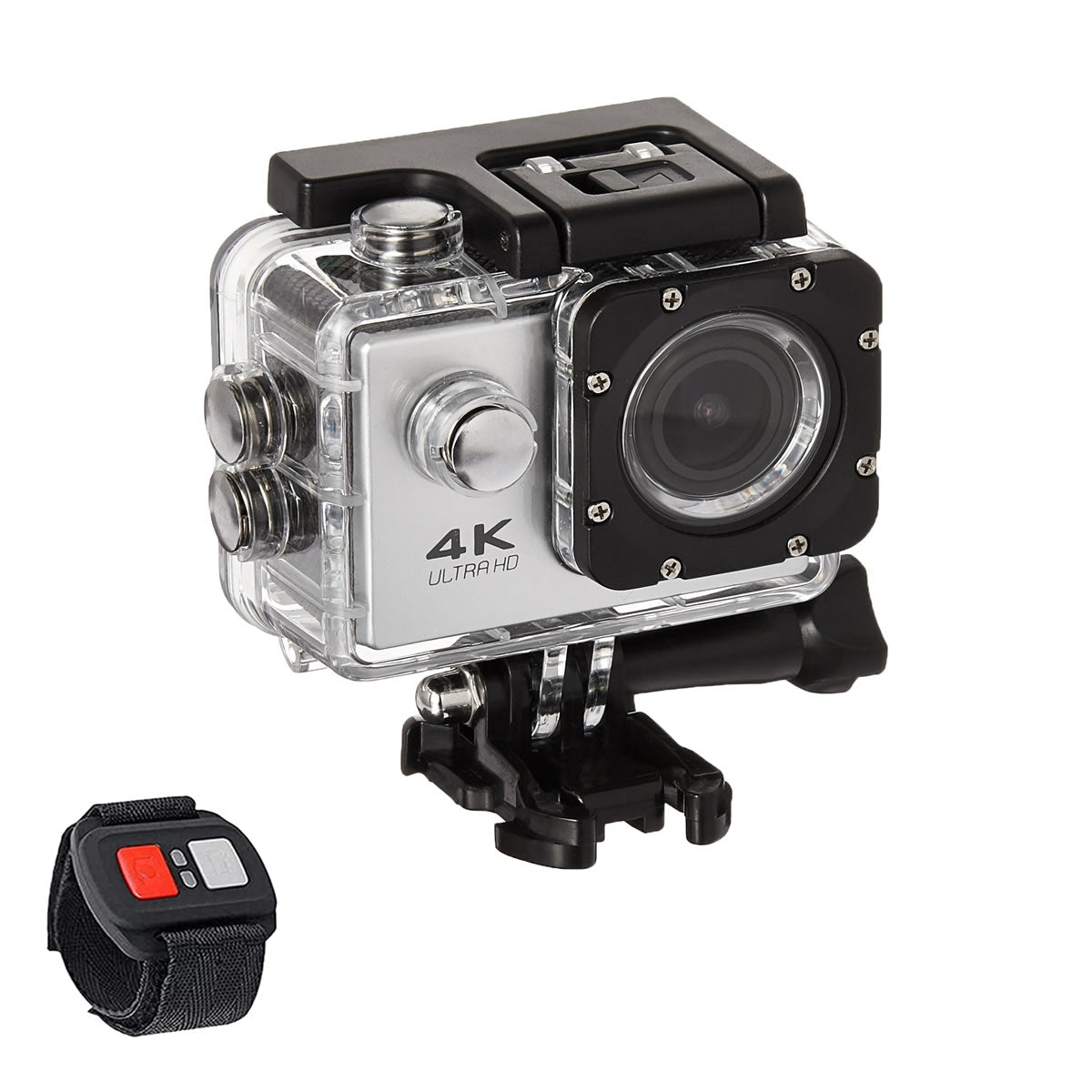 4K Ultra HD Action Pro Camera – Waterproof Sports Cam with Wi-Fi & Remote Control