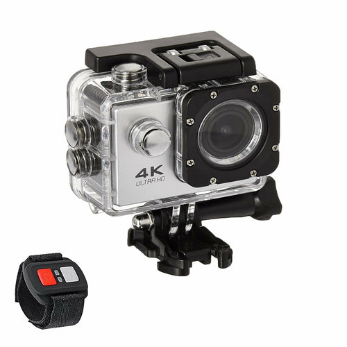 4K Ultra HD Action Pro Camera – Waterproof Sports Cam with Wi-Fi & Remote Control