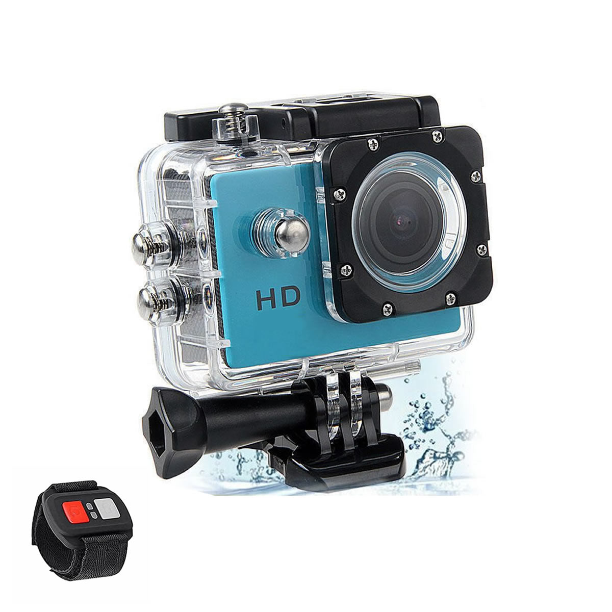 4K Ultra HD Action Pro Camera – Waterproof Sports Cam with Wi-Fi & Remote Control