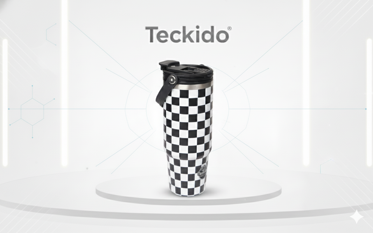 40 oz Sipper with Handle & Straw – Vacuum Insulated Stainless Steel Travel Mug