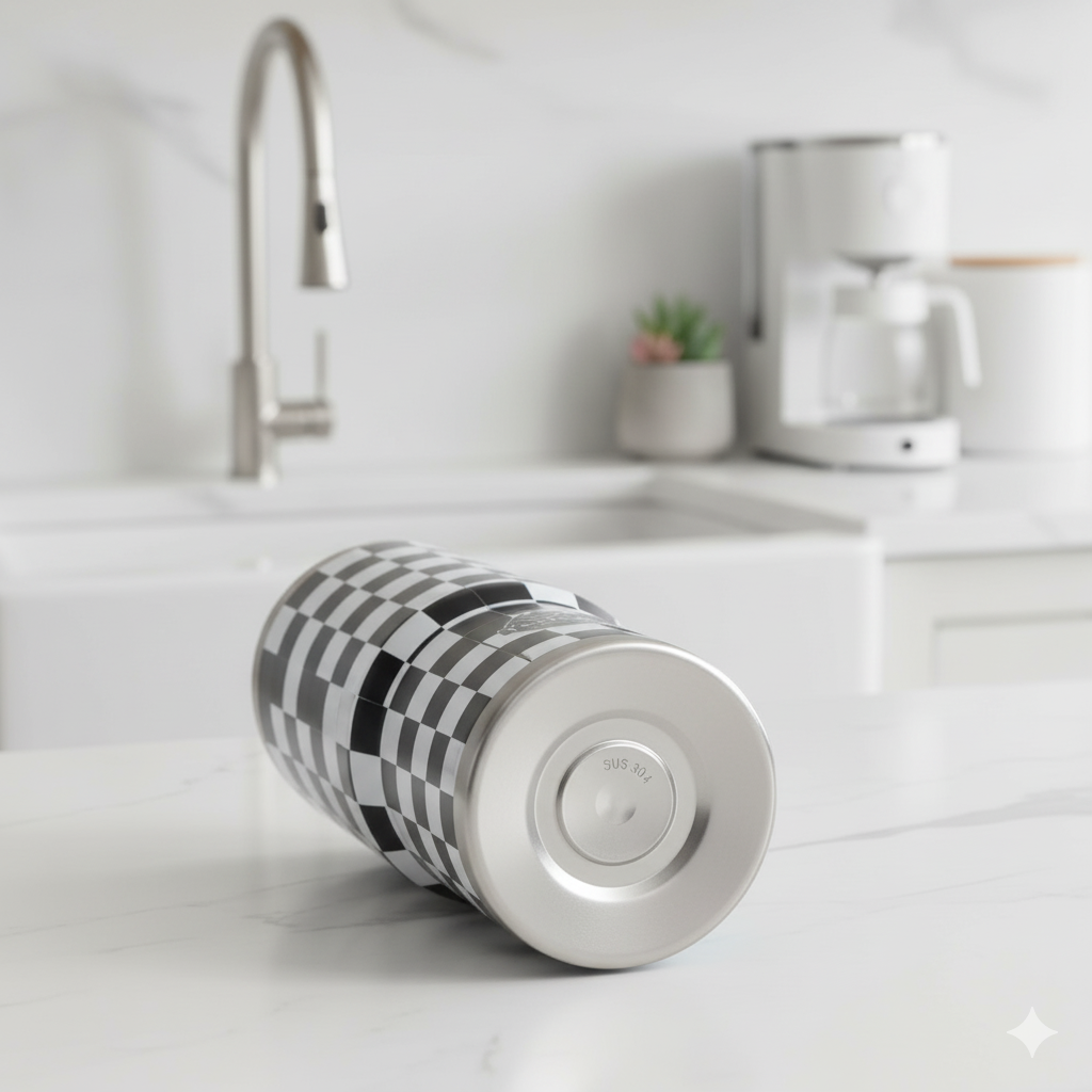 40 oz Sipper with Handle & Straw – Vacuum Insulated Stainless Steel Travel Mug