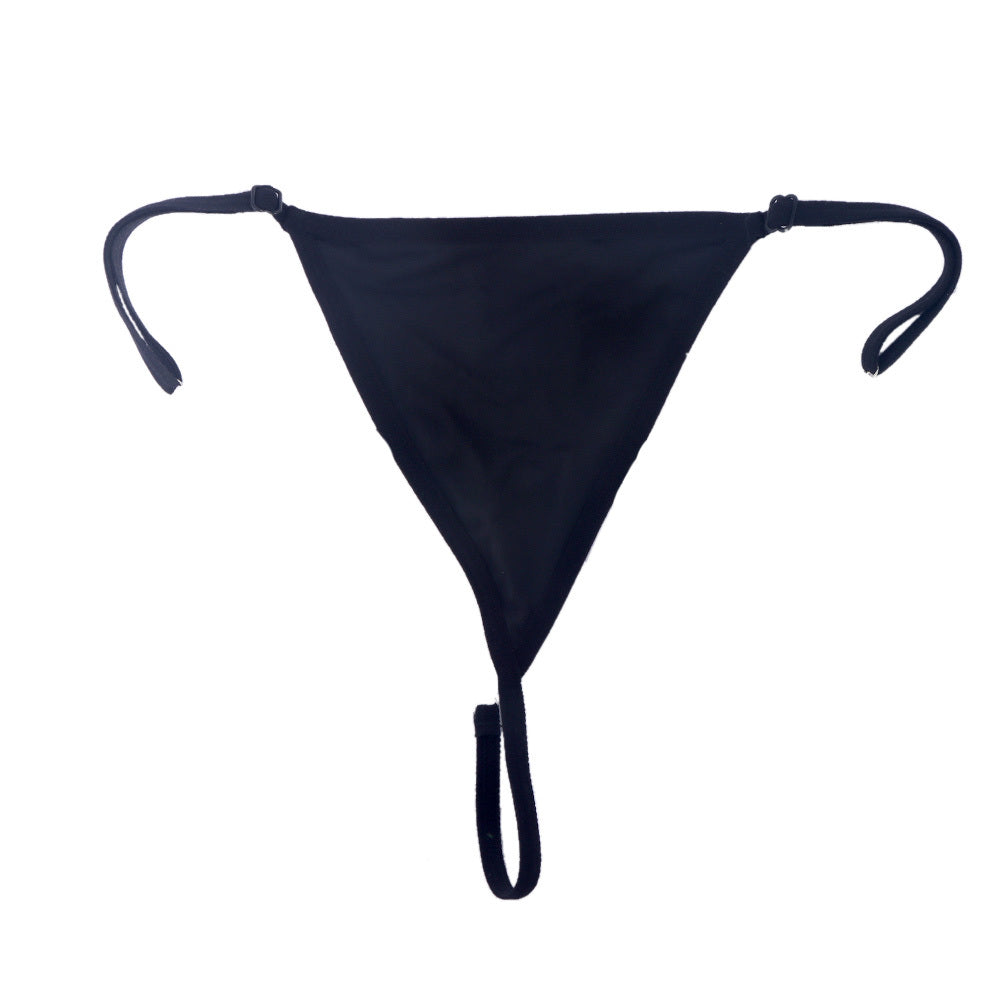 Women’s Personalized Thong – Lace G-String with Custom Name Jewelry